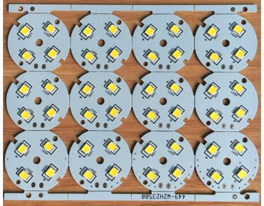 1.5mm Aluminum Metal Core PCB assembly for LED lighting